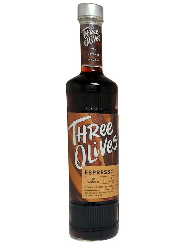 THREE OLIVES VODKA - ESPRESSO