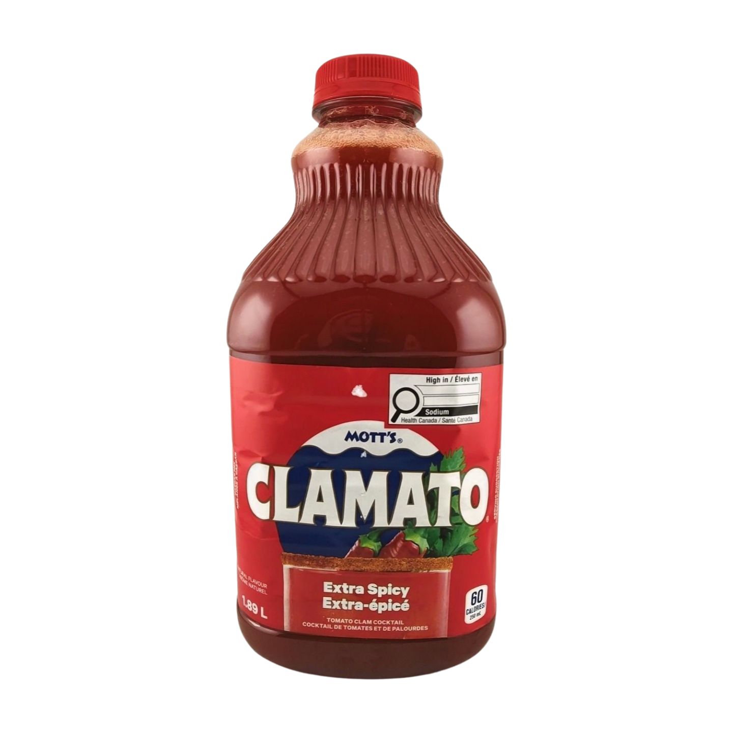MOTT'S EX SPICY CLAMATO JUICE (8X1.89L)