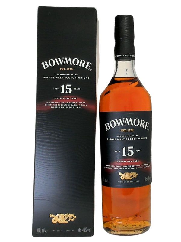 BOWMORE 15 YEAR OLD SHERRY OAK 700ml