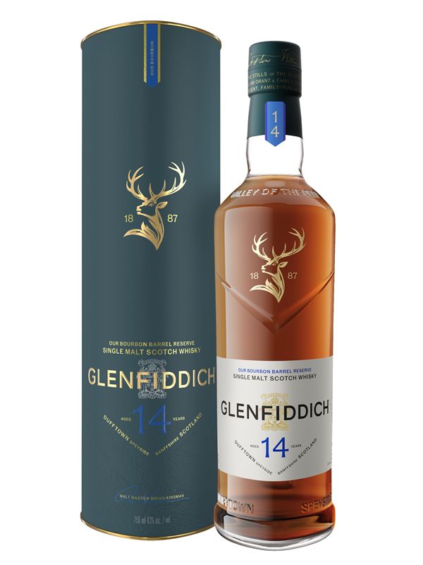 GLENFIDDICH 14YO BOURBON BARREL RESERVE***