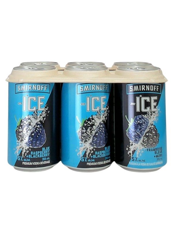 SMIRNOFF ICE BLUE RASPBERRY &amp; BLACKBERRY