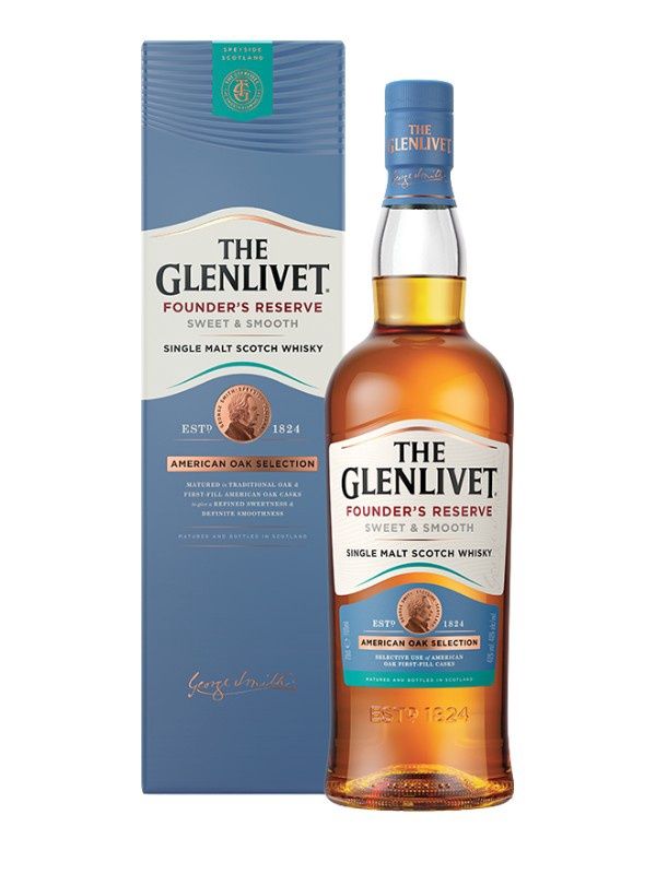 THE GLENLIVET FOUNDER'S RESERVE.