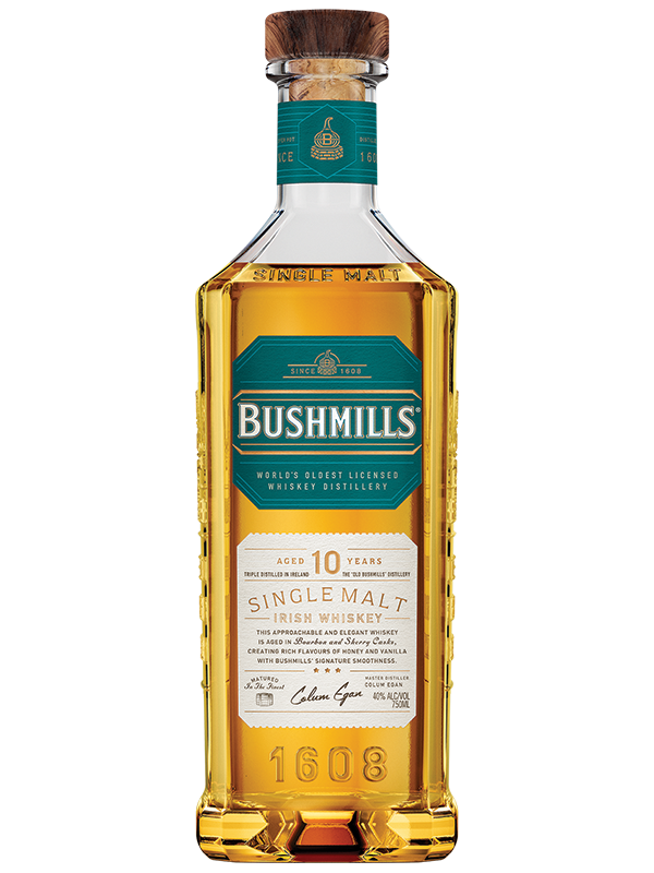 BUSHMILLS 10 YR OLD SINGLE MALT
