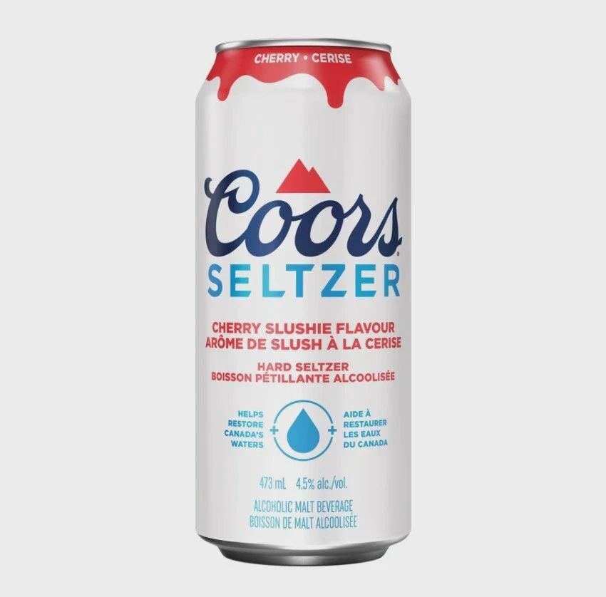 COORS SELTZER CHERRY SLUSHIE 473