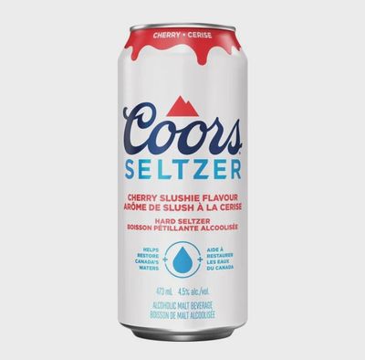 COORS SELTZER CHERRY SLUSHIE 473