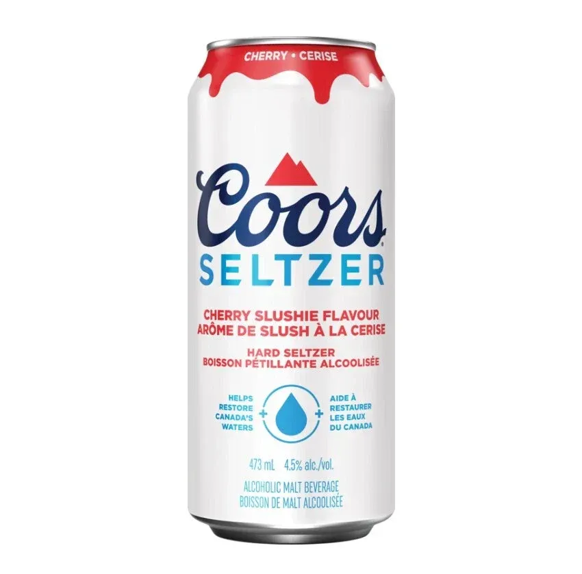COORS SELTZER CHERRY SLUSHIE 473