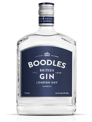 BOODLES BRITISH GIN 750ML