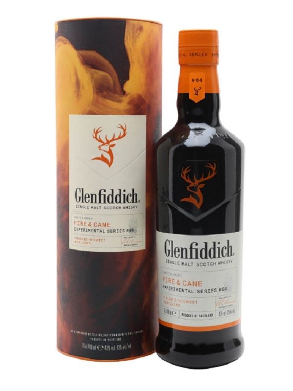 GLENFIDDICH FIRE &amp; CANE***