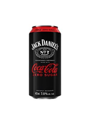 JACK DANIEL'S &amp; COKE ZERO SUGAR