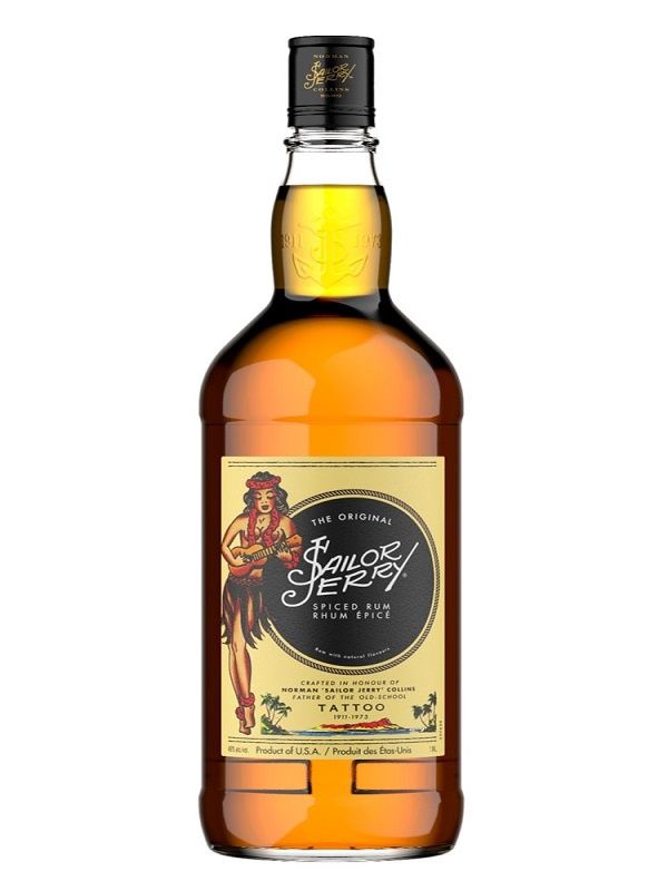 SAILOR JERRY SPICED NAVY RUM **8