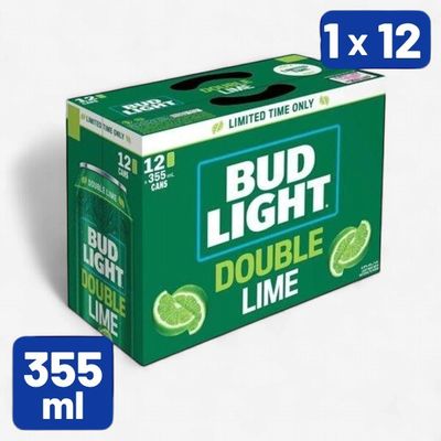 BUD LIGHT DOUBLE LIME 12x355ml