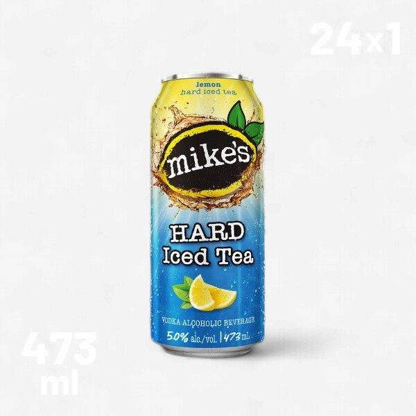 MIKES HARD ICE TEA LEMON 473ML CAN