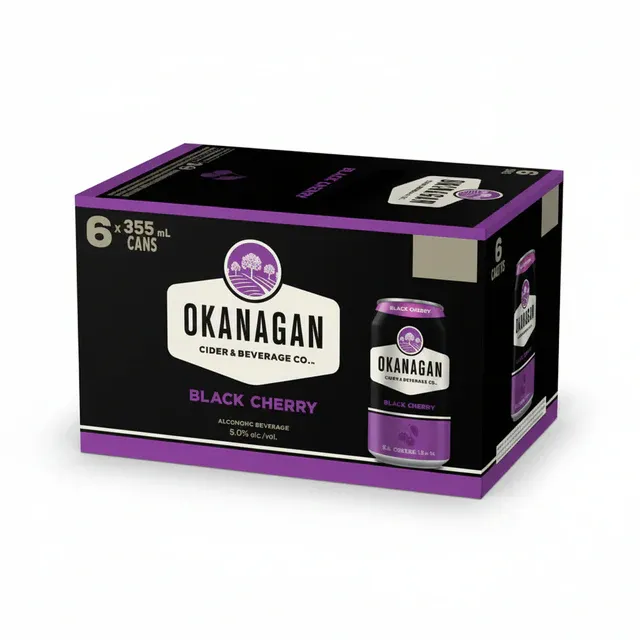 OKANAGAN PREMIUM BLACK CHERRY-CANS
