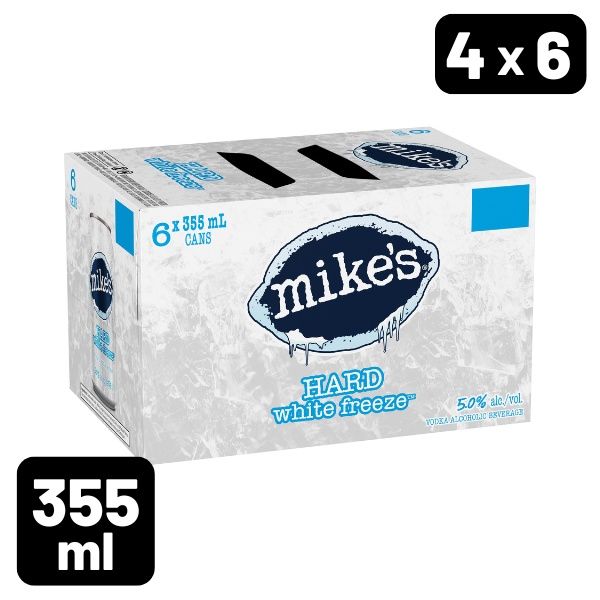 MIKE'S HARD WHITE FREEZE 6x355ml