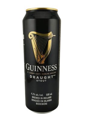 GUINNESS DRAUGHT 500ML CAN