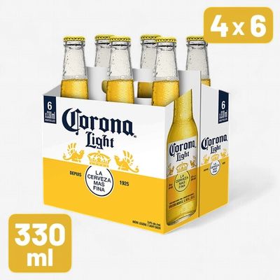 CORONA LIGHT, 330ML 6EB BTL **