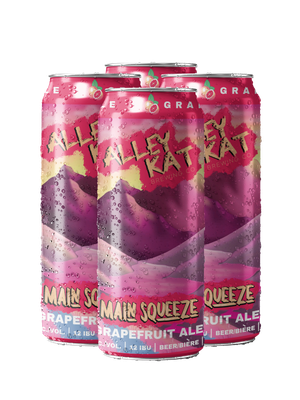 ALLEY KAT MAIN SQUEEZE GRAPEFRUIT ALE 4 x 355 mL