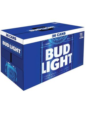 BUD LIGHT 36 X Can 355 ml **
