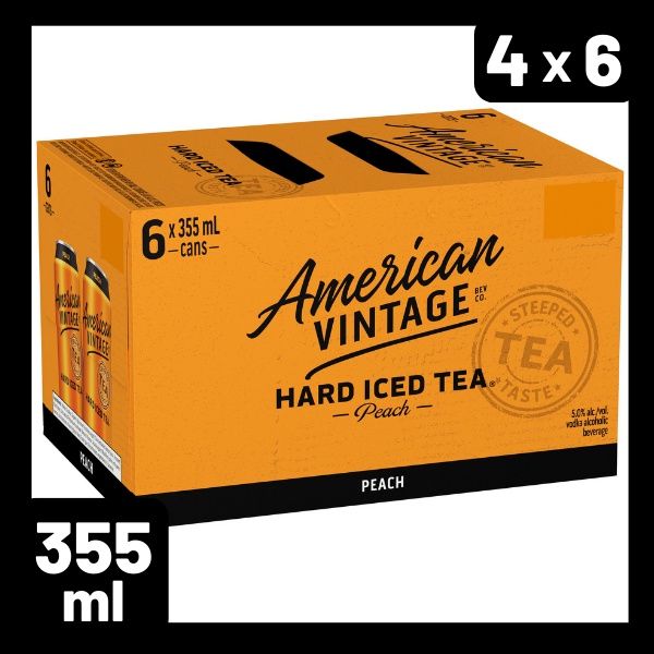 AMERICAN VINTAGE HARD ICED TEA PEACH 6x355