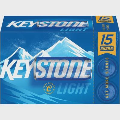 KEYSTONE LIGHT 15 CAN