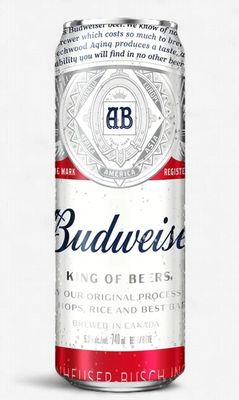 BUDWEISER 740ML
