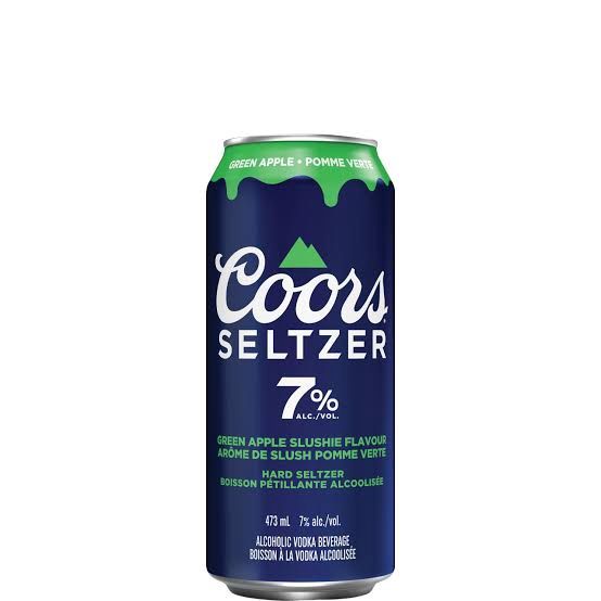 COORS SELT SLUSHIE GREEN APPLE NM 473mL