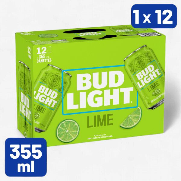 BUD LT LIME 12 Cans