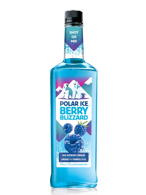 POLAR ICE BERRY BLIZZARD FLAVOURED VODKA