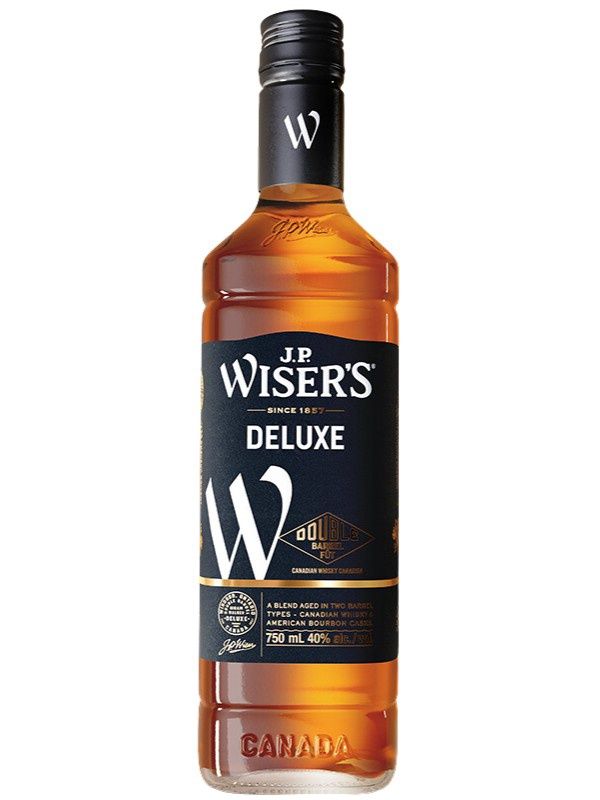 J.P. WISER'S DELUXE CANADIAN WHISKEY ***12