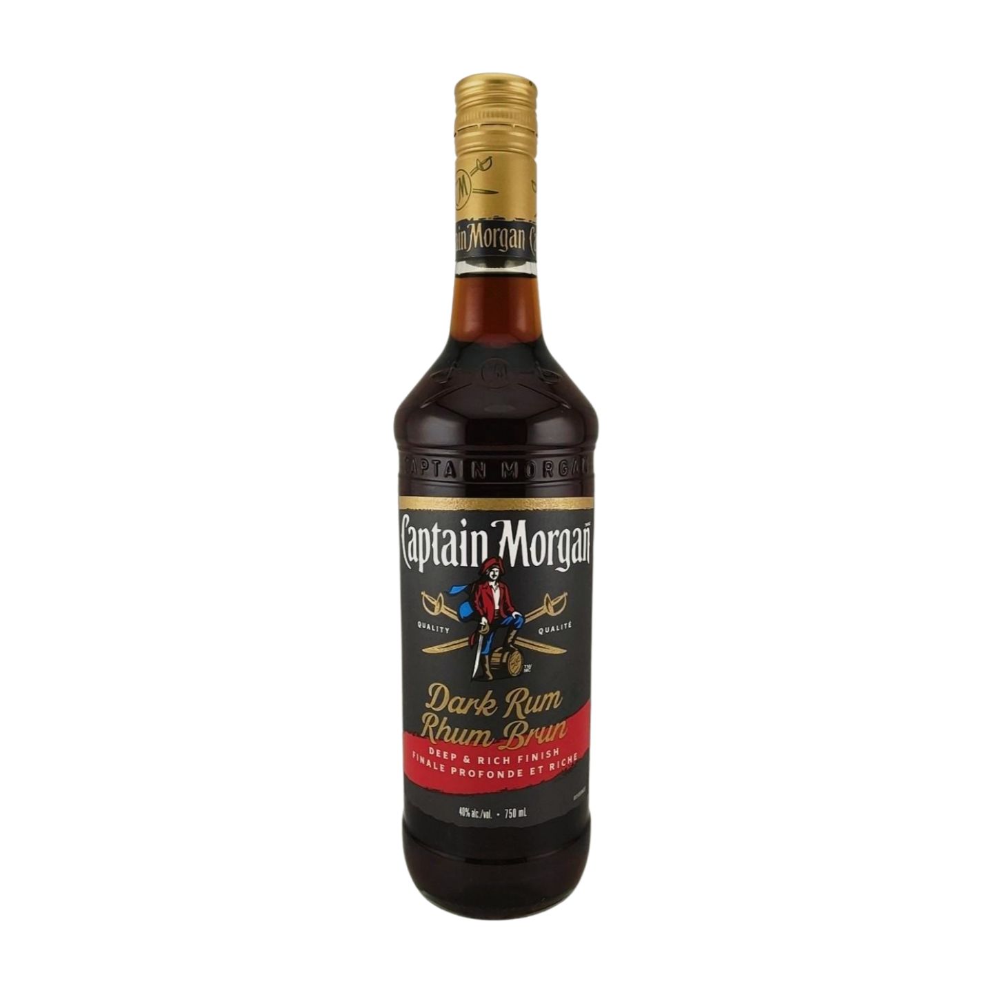 CAPTAIN MORGAN DARK RUM..