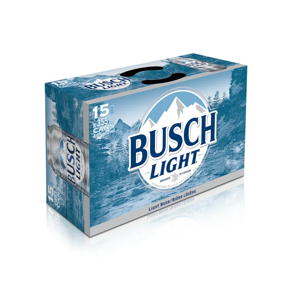 BUSCH LIGHT 355ML 15UC CAN **