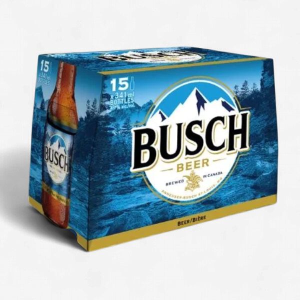 BUSCH LAGER 341ML 15SB BTL **
