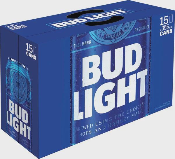 BUD LIGHT 15 CAN