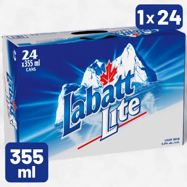 LABATT LITE 24 CAN