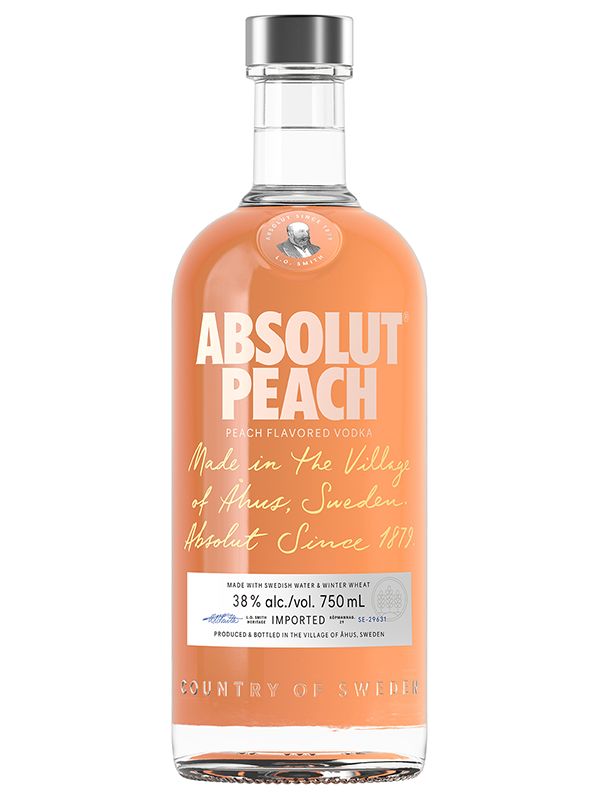 ABSOLUT PEACH 750ML