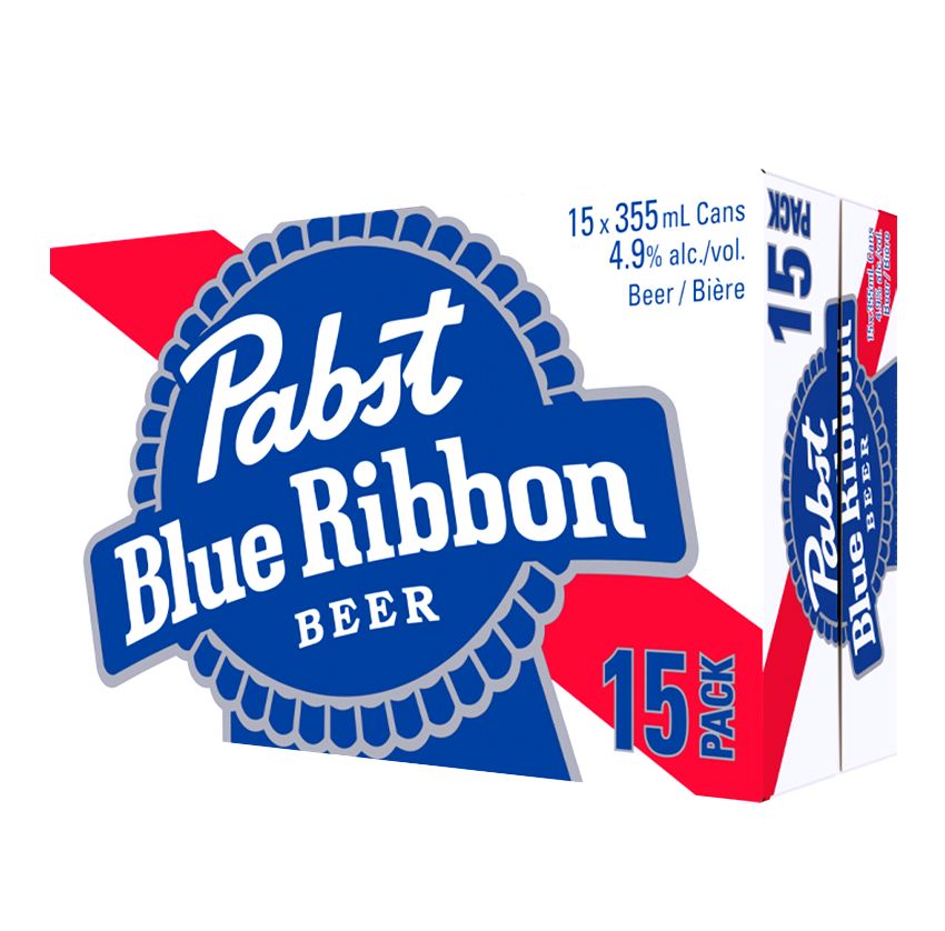 PABST BLUE RIBBON 15 CAN