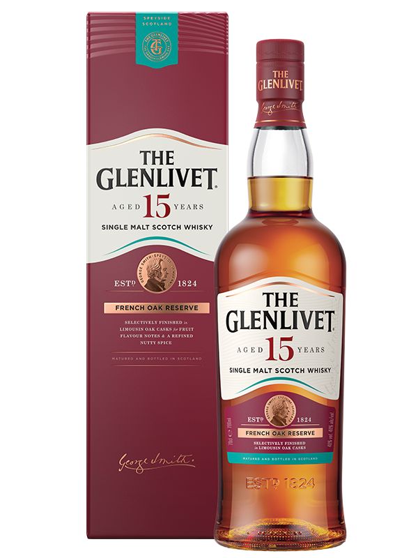 GLENLIVET FRENCH OAK 15 YEAR OLD