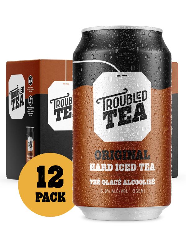 TROUBLED TEA HARD ICED TEA 12x355mL
