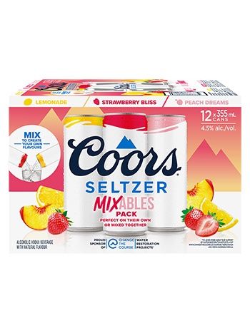 COORS SELTZER MIXABLES