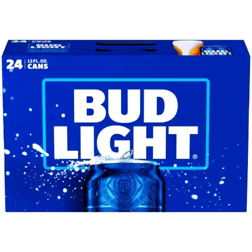 BUD LIGHT 24 CAN, Size: 24 x 355ml