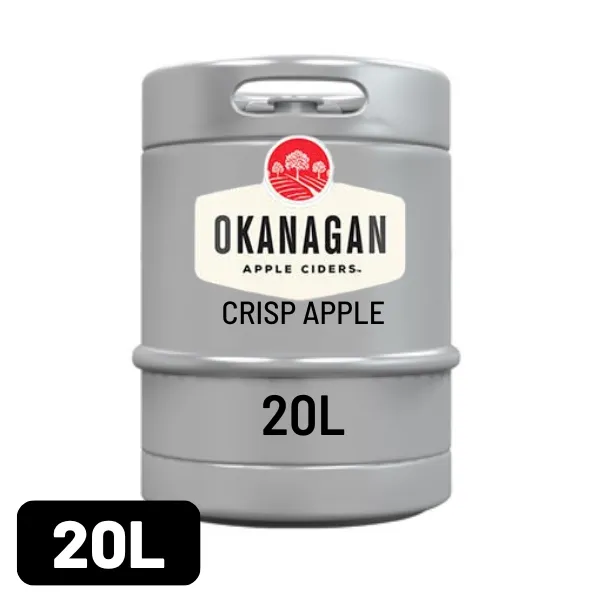 OKANAGAN APPLE CIDERS CRISP APPLE KEG..