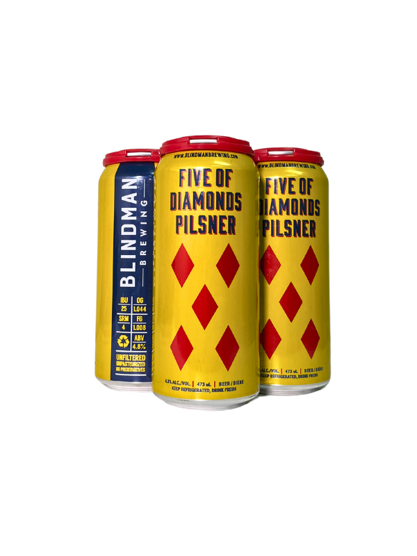 BLINDMAN FIVE OF DIAMONDS PILSNER CLS