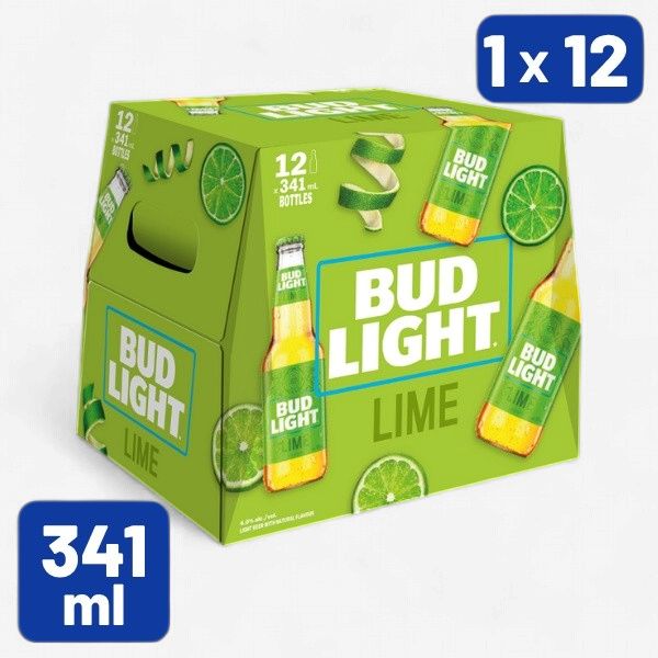 BUD LIGHT LIME  12 BTL