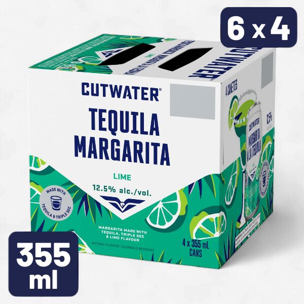 CUTWATER MARGARITA 4X355ML