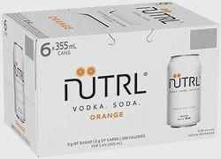 NUTRL VODKA SODA ORANGE