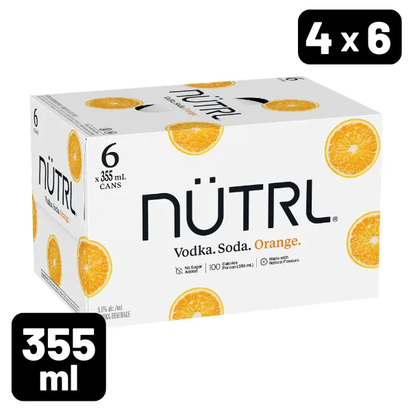 NUTRL VODKA SODA ORANGE