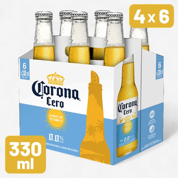 CORONA CERO 6X330ML BTL