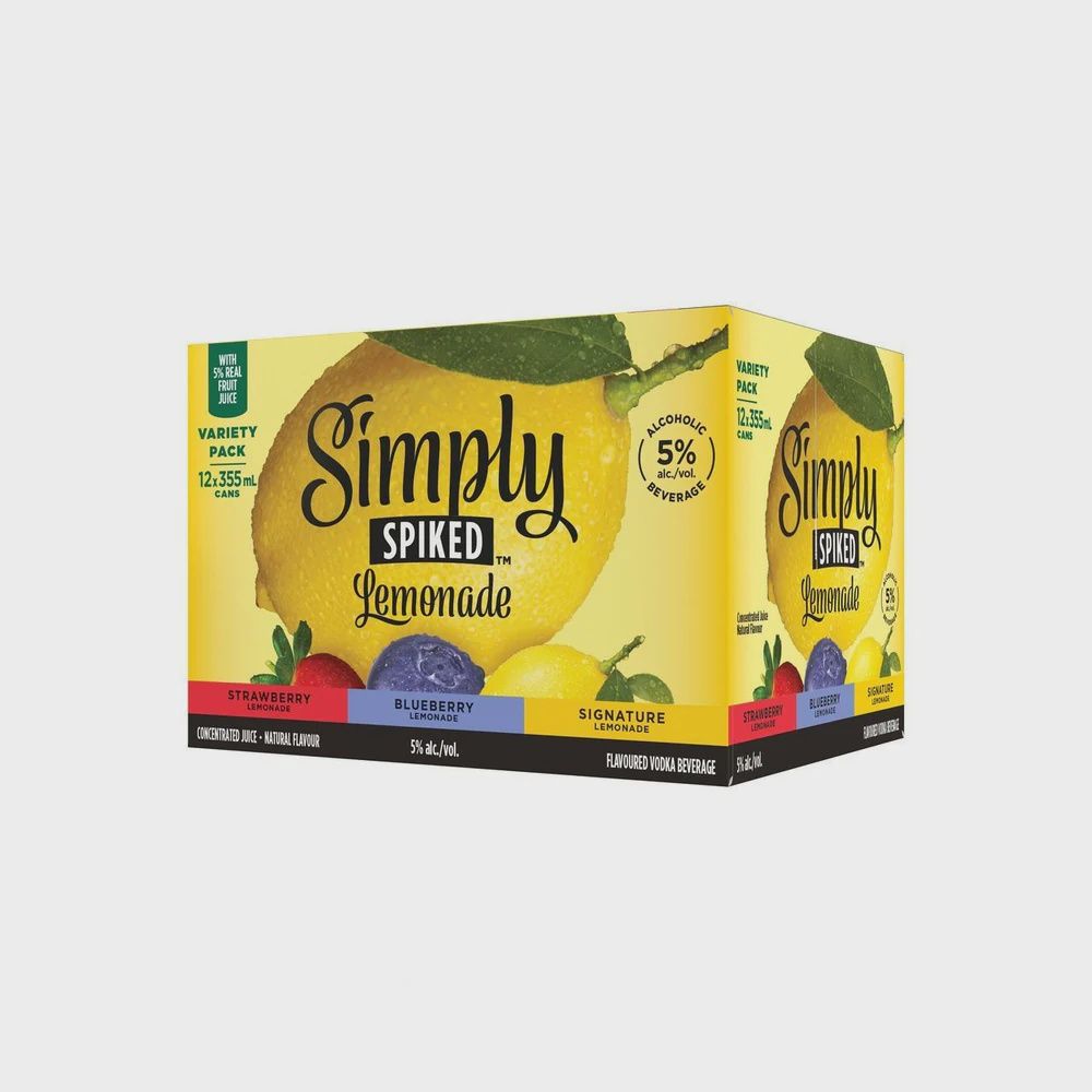 SIMPLY SPIKED LIMEADE VARIETY 12X355ML