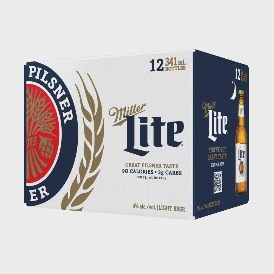 341ML Miller Lite 12 BTL
