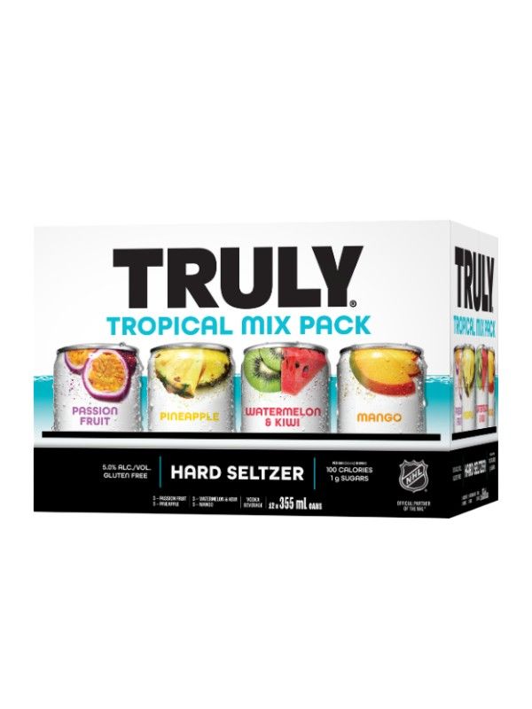 TRULY TROPICAL VARIETY PACK 12 CAN….